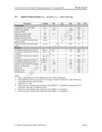 FTLF1321S1MTL Datasheet Page 4