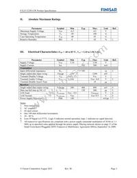 FTLF1322P1BTR Datasheet Page 3