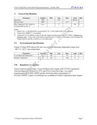 FTLF1322S2HTR Datasheet Page 5