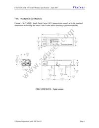 FTLF1323F2MTR Datasheet Page 6