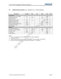 FTLF1323P1BTL Datasheet Page 4