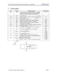 FTLF1323S2HTR Datasheet Page 2