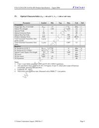 FTLF1323S2HTR Datasheet Page 4