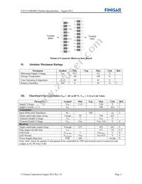 FTLF1326P3BTL Datasheet Page 3