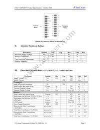 FTLF1328P2BNV Datasheet Page 3