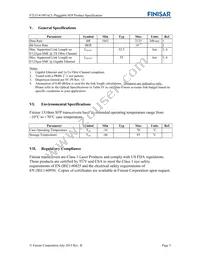 FTLF1419P1BCL Datasheet Page 5