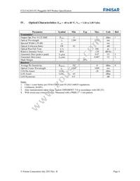 FTLF1422P1BTL Datasheet Page 4