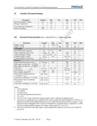 FTLF1424P2BCV Datasheet Page 3