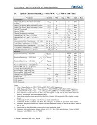 FTLF1424P2BCV Datasheet Page 4