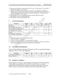FTLF1424P2BTR Datasheet Page 5