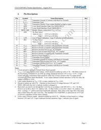 FTLF1426P2BTL Datasheet Page 2