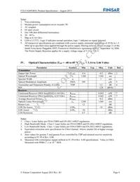 FTLF1426P2BTL Datasheet Page 4