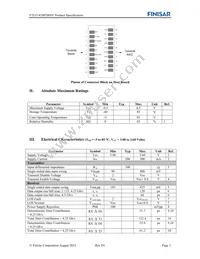 FTLF1428P3BNV Datasheet Page 3