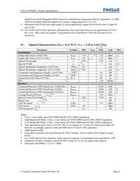 FTLF1429P3BCV Datasheet Page 4