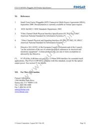 FTLF1518P1BTL Datasheet Page 10