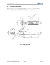 FTLF1522P1BTL Datasheet Page 7