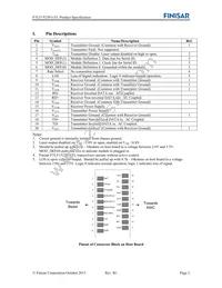 FTLF1523P1BTL Datasheet Page 2