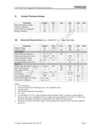 FTLF1619P1BCL Datasheet Page 3