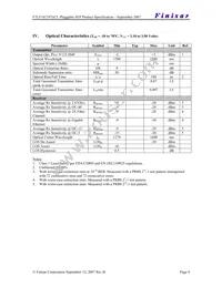 FTLF1621P2BCL Datasheet Page 4