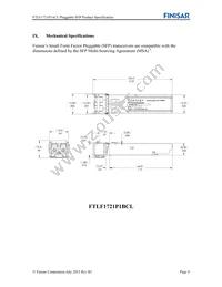 FTLF1721P1BCL Datasheet Page 8