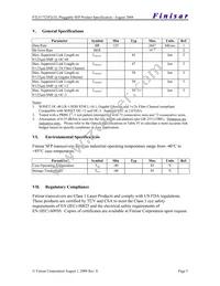 FTLF1721P2WTL Datasheet Page 5