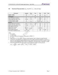 FTLF8519F2KCL Datasheet Page 3