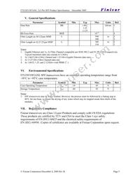 FTLF8519F2MNL Datasheet Page 5