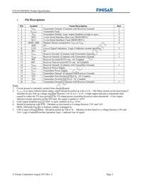 FTLF8526P3BNL Datasheet Page 2