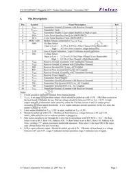 FTLF8528P2BNV Datasheet Page 2