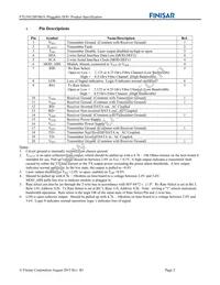 FTLF8528P3BCV Datasheet Page 2