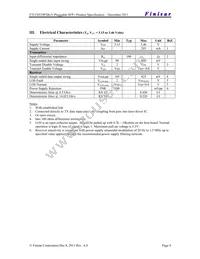 FTLF8529P3BNV Datasheet Page 4