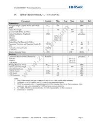 FTLF8529P4BNV Datasheet Page 5