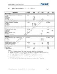 FTLF8532P4BCV Datasheet Page 5