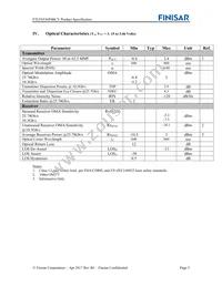 FTLF8536P4BCV Datasheet Page 5