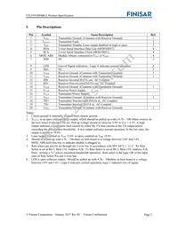 FTLF8538P4BCL Datasheet Page 2