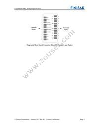 FTLF8538P4BCL Datasheet Page 3