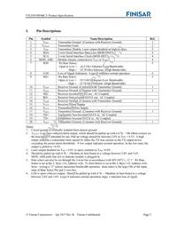 FTLF8538P4BCV Datasheet Page 2