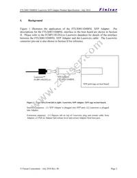 FTLX0011D4BNL Datasheet Page 2