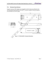 FTLX0011D4BNL Datasheet Page 6