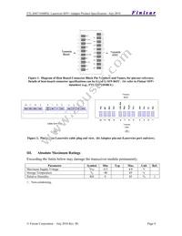 FTLX0071D4BNL Datasheet Page 4