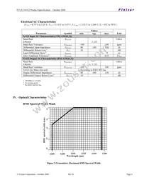 FTLX1341E2 Datasheet Page 6