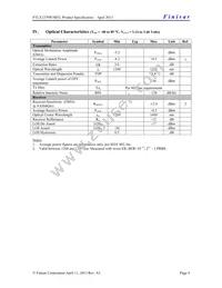 FTLX1370W3BTL Datasheet Page 4