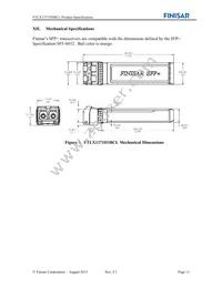 FTLX1371D3BCL Datasheet Page 11