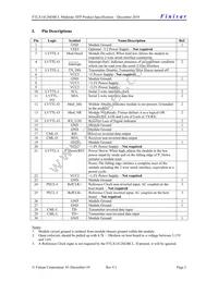 FTLX1412M3BCL Datasheet Page 2