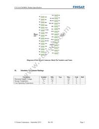 FTLX1412M3BNL Datasheet Page 3