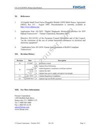 FTLX1412M3BTL Datasheet Page 11