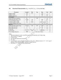 FTLX1413D3BCL Datasheet Page 4