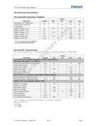 FTLX1442E2 Datasheet Page 5