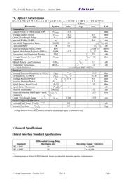 FTLX1461E2 Datasheet Page 7