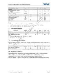 FTLX1471D3BCL Datasheet Page 4